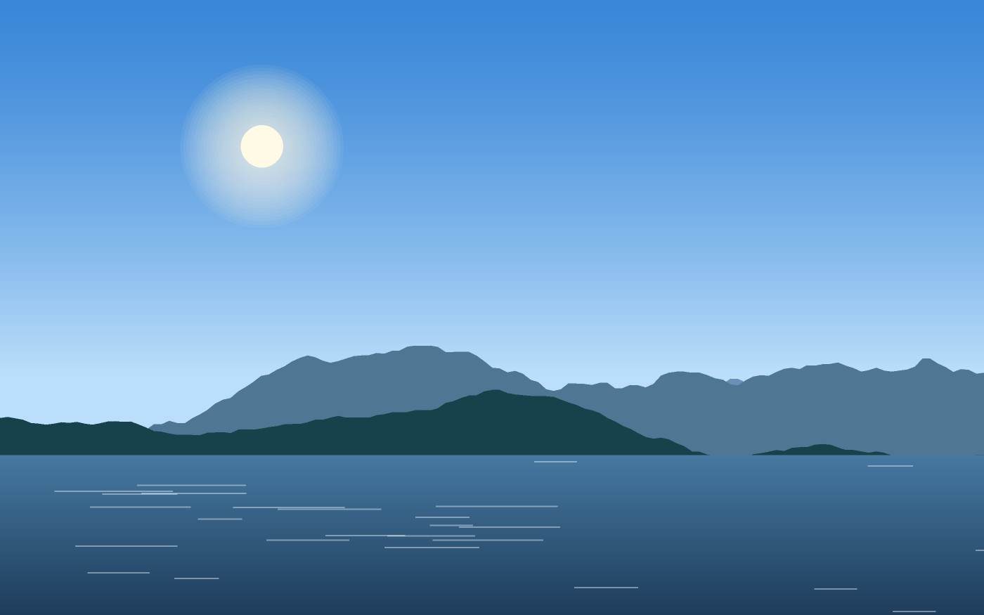 Landschaftsillustration