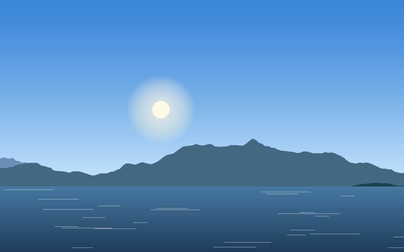 Landschapsillustratie