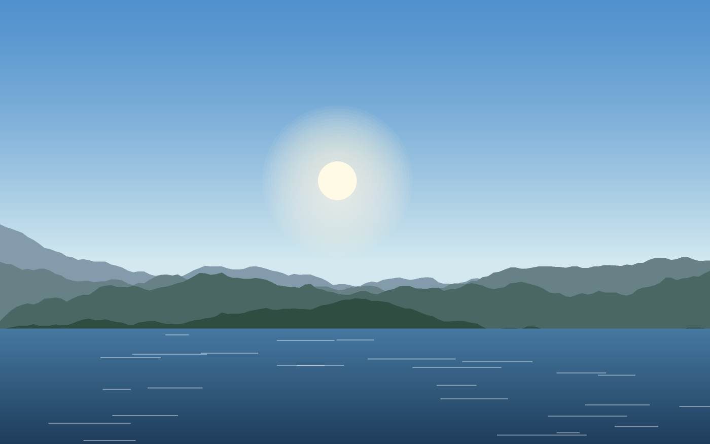 Landschapsillustratie