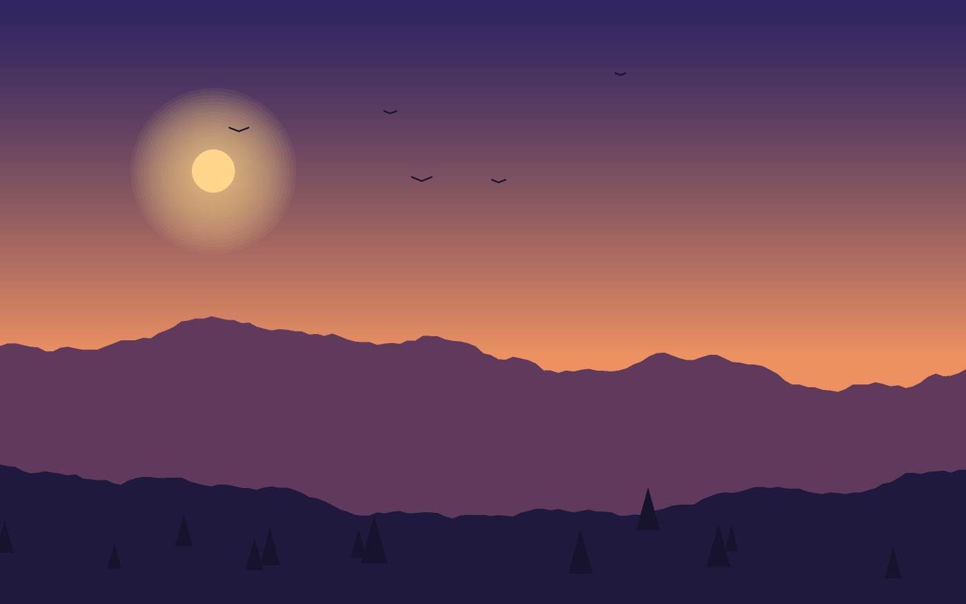 Landskabsillustration