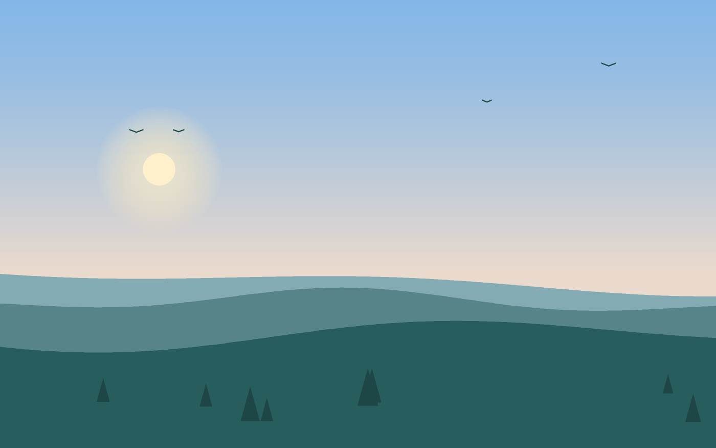 Landskabsillustration