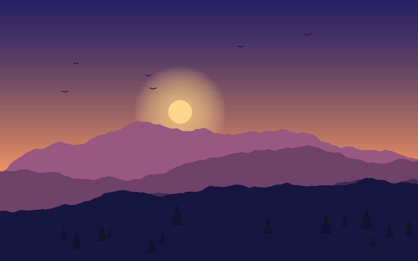 Illustration de paysage