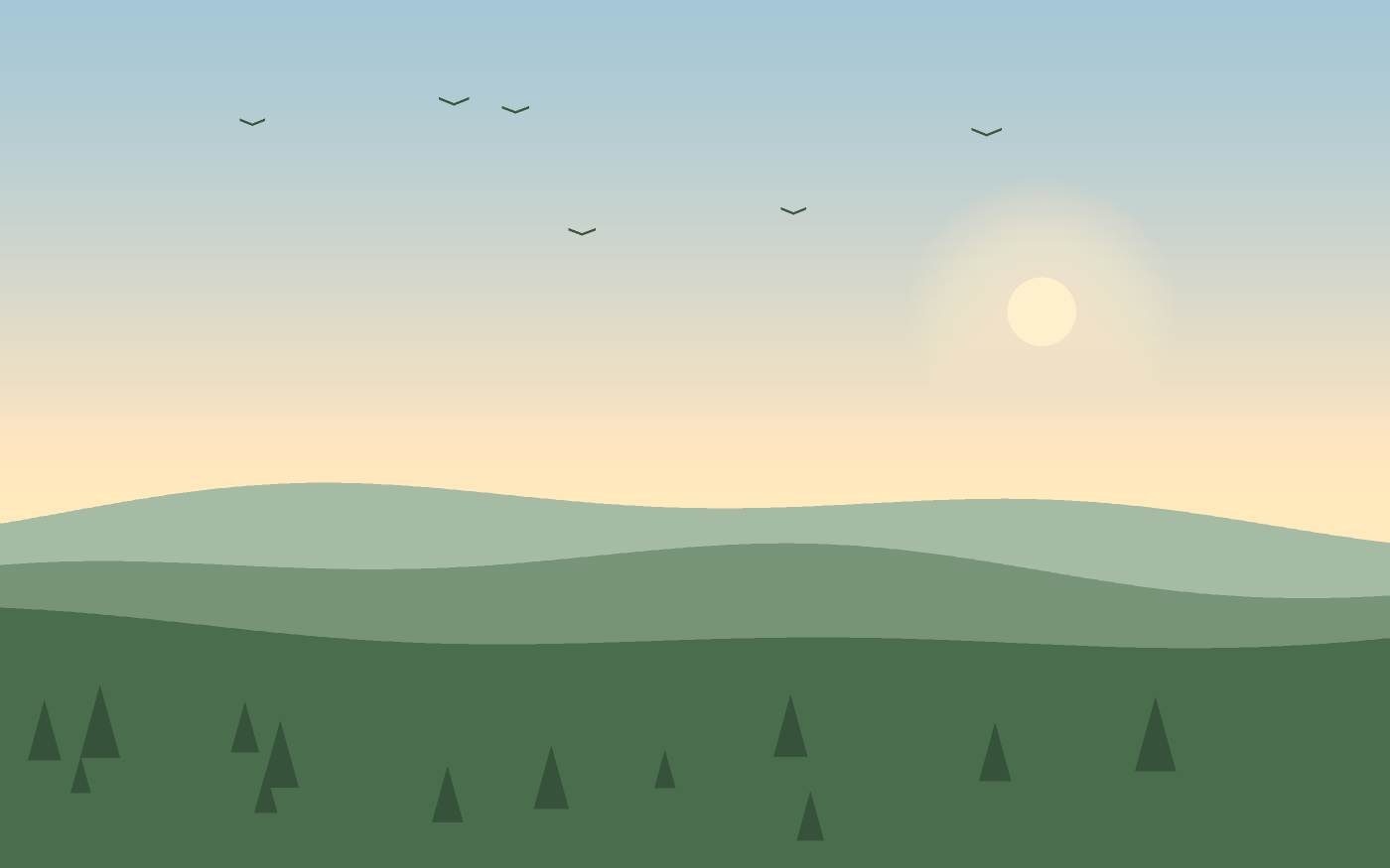 Landskapsillustration