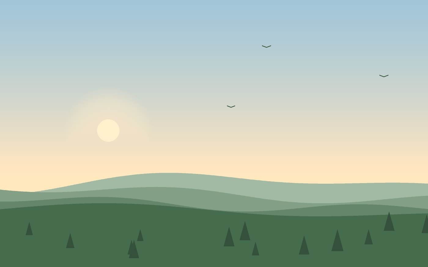 Landscape illustration
