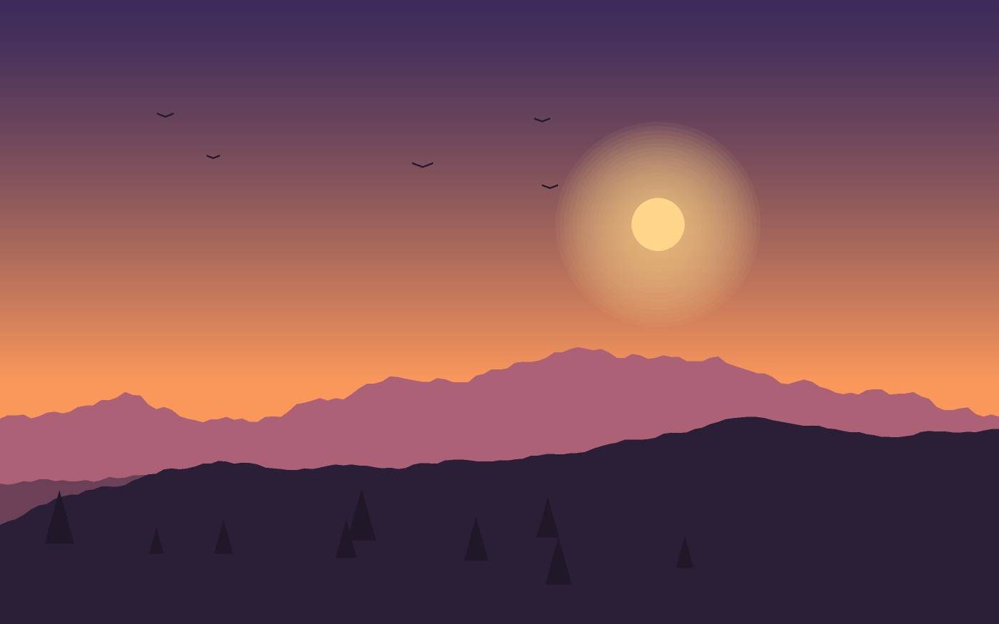 Landscape illustration